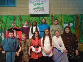 Well done pour P7s on a brilliant performance of Robin and the Sherwood Hoodies  