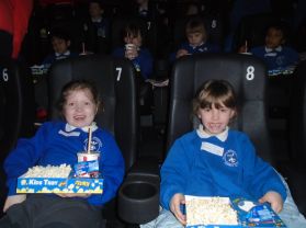 P3 and P4 Had a Brilliant Time at Paddington in Peru their Christmas Cinema Trip.