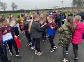 P6 Trip to Bush Primary School with Speedwell